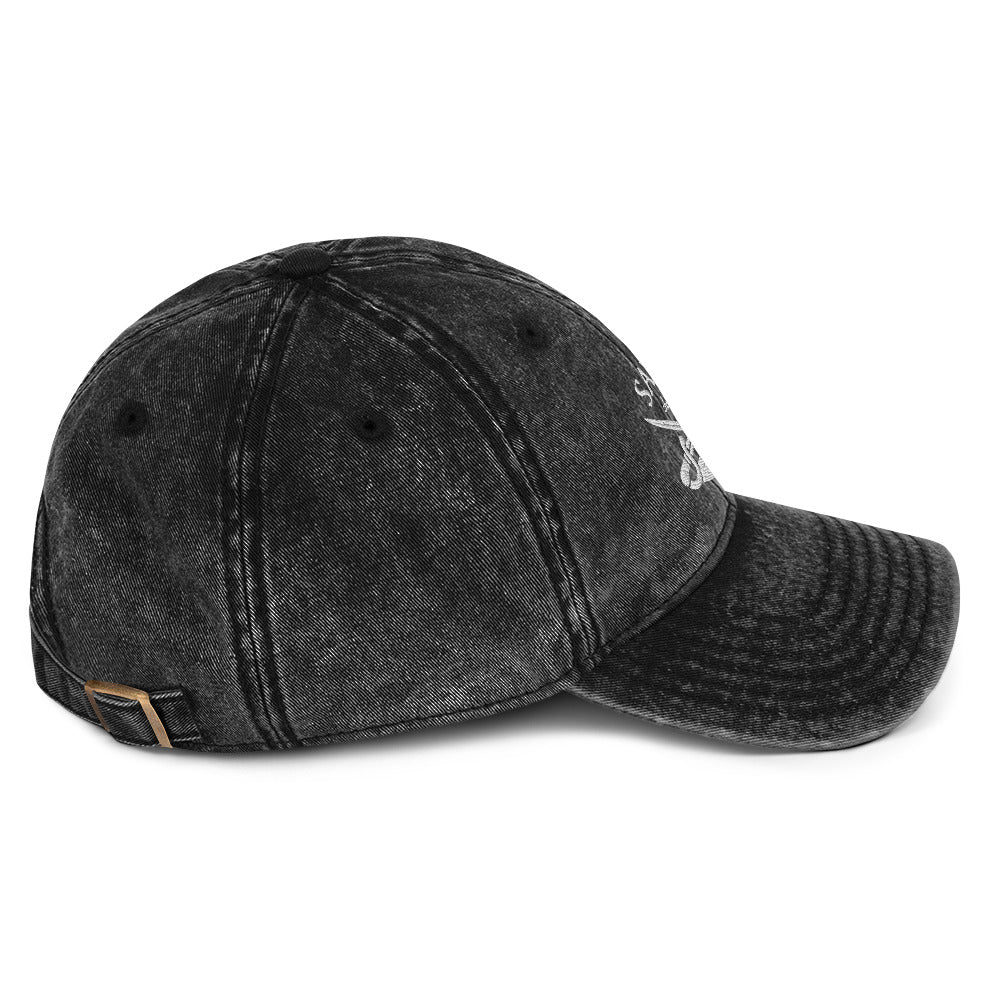 Pirate Logo Vintage Cotton Twill Cap